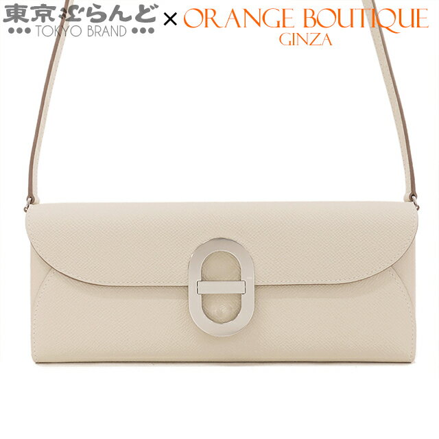 【返品可】エルメス HERMES シェーヌダンクル トゥーゴー ウォレット W刻印 クレ シルバー金具 エプソン クラッチバッグ 2WAY ショルダーバッグ レディース 未使用品 [送料無料] 【中古】 101741949のサムネイル