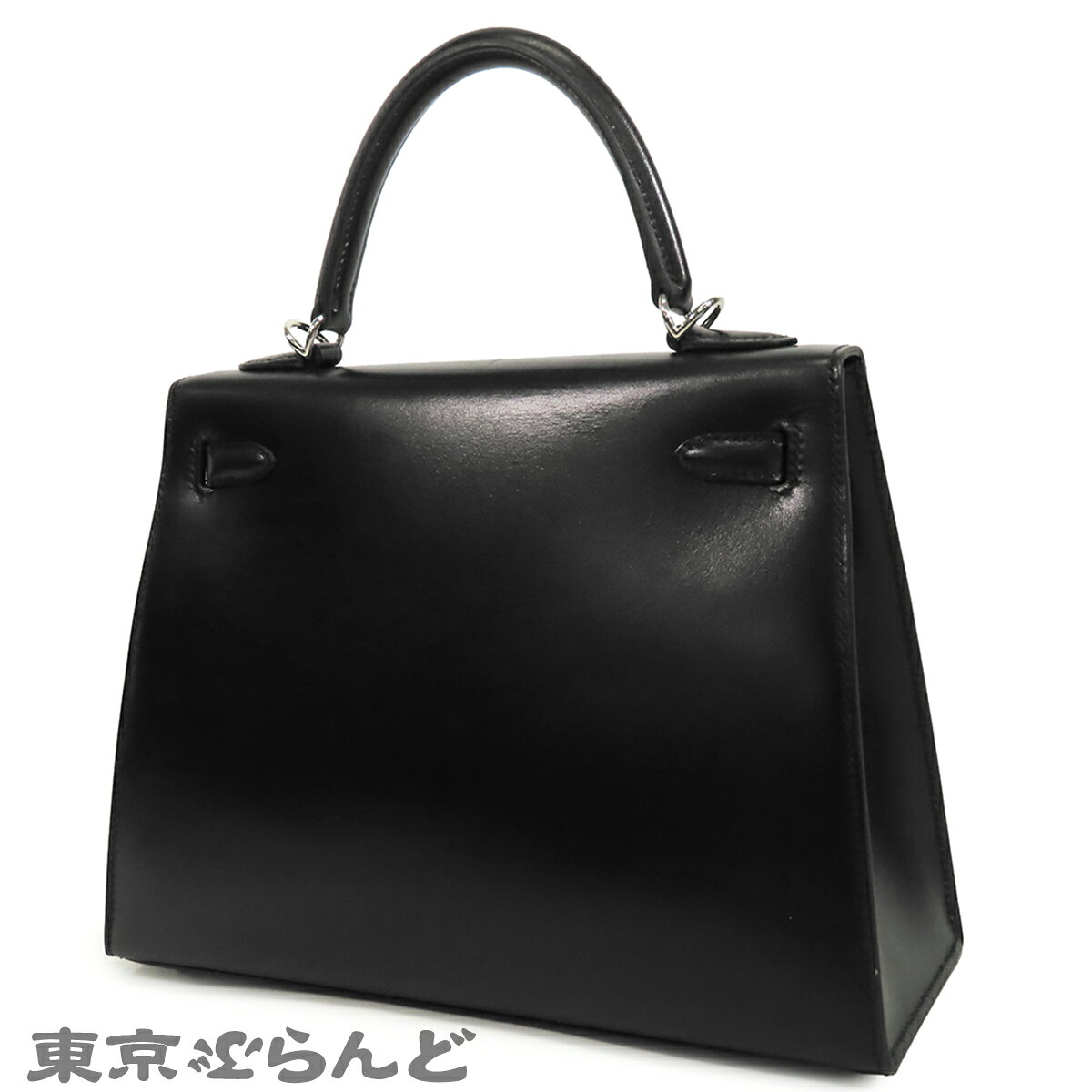 【中古】【返品可】【超オススメアイテム！θ】エルメス HERMES ケリー 25 レディース タデラクト 2WAY ハンドバッグ ショルダーバッグ 外縫 U刻印 2022 ブラック シルバー金具 [送料無料]pdw 101862652 tokyo-brand-10294272 東京ぶらんど サンプル画像2