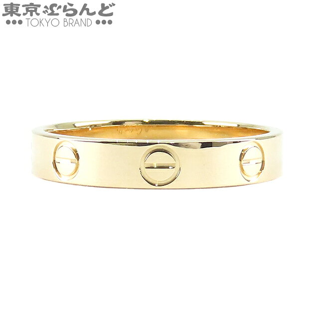 【返品可】カルティエ CARTIER ラブリング スモール B4085055 B4085000 K18YG #55 14.5号相当 ミニラブリング 指輪 ユニセックス 仕上済 [送料無料] 【中古】 101764954のサムネイル