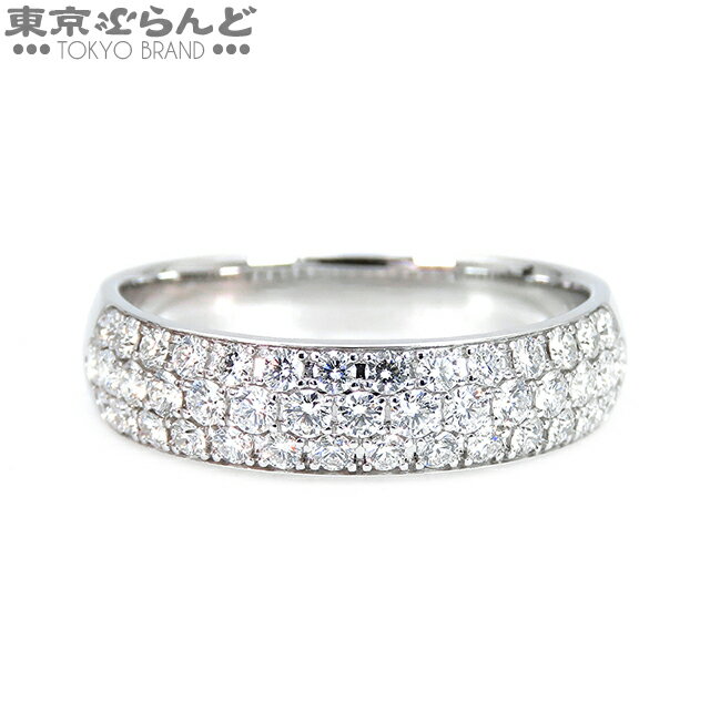 【5%クーポン♪5.17～5.21】【返品可】タサキ TASAKI パヴェ ダイヤモンド リング K18WG 19号相当 総0.84ct ホワイトゴールド リング・指輪 ユニセックス 仕上済 [送料無料] 【中古】 101714556