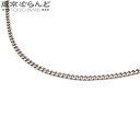 【返品可】ノーブランド no brand 喜平 キヘイ 2面 シングル 60cm 幅3.2mm 30.0g 造幣局検定刻印 プラチナ Pt850 チェーン ネッ...