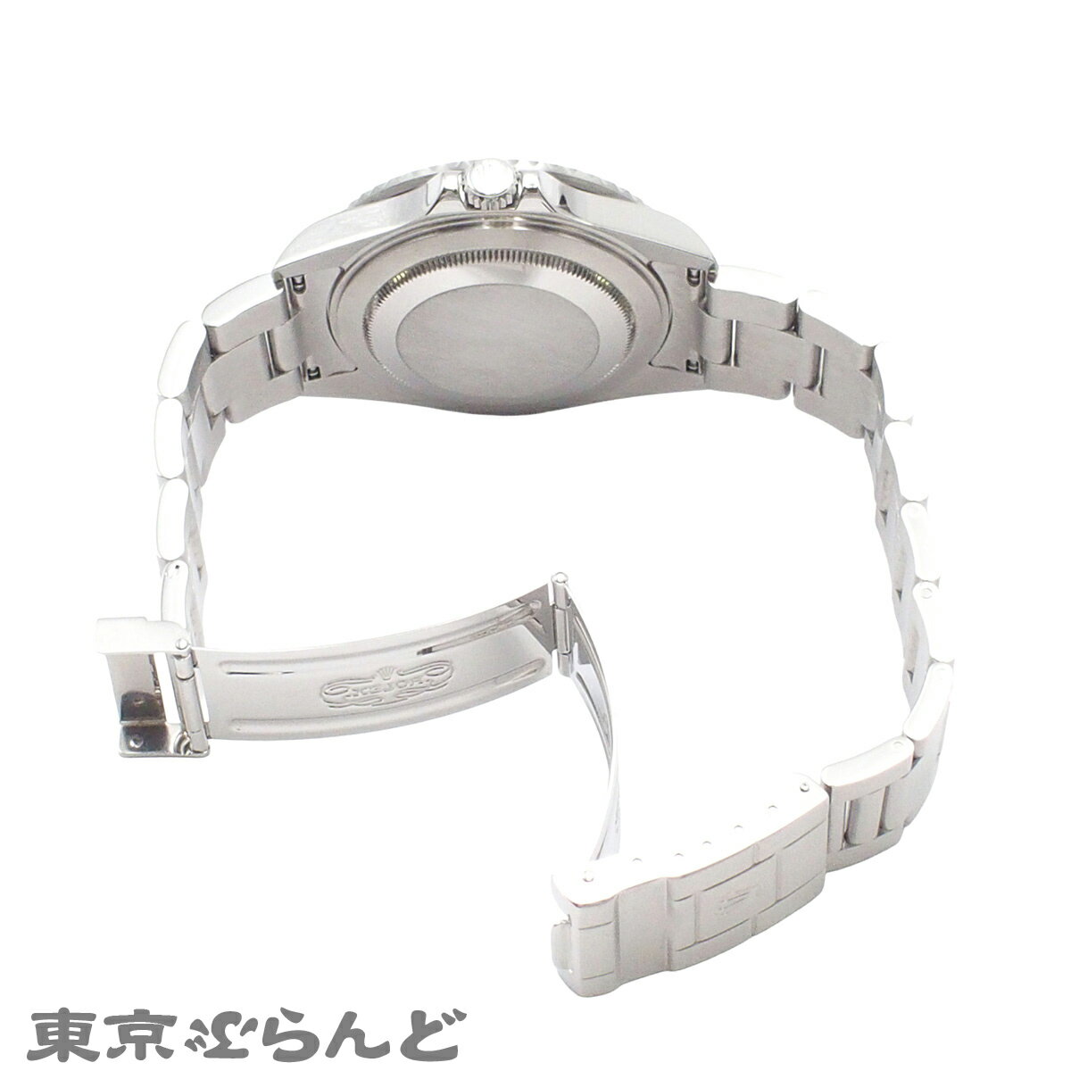 【中古】【返品可】ロレックス ROLEX GMTマスター2 メンズ 腕時計 自動巻 SS 青赤 オイスターブレス スティックダイヤル 最終品番 M番 cal.3186 箱・保証書 ブラック 16710 仕上済 [送料無料]【ポイント2倍●3.4〜3.11 1:59】 101831663