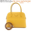 【返品可】エルメス HERMES ボリード27 2WAY ハンドバッグ C刻印 ジョーヌアンブル シルバー金具 エプソン 2018年 ショルダーバッグ レディー...