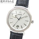 【5 クーポン♪3.15～3.28】【スプリングセール■】【返品可】箱 保証書付き セイコー SEIKO クレドール リネアルクス GCLH971 7R88-0AW0 K18WG SS レザー 湖氷 60本限定 腕時計 メンズ 手巻式スプリングドライブ 【中古】pdw 23XM 101683765