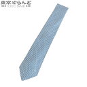 【5%クーポン♪6.4〜6.11】【返品可】ルイヴィトン LOUIS VUITTON クラヴァット ダイヤモンドブイ ネクタイ M71209 グリブルー シルク...