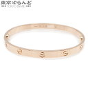【中古】【BIGサマーセールλ】【返品可】カルティエ ラブブレスレット B6035600 B6035621 ピンクゴールド K18PG #21 バングル ユニセ...