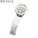 【返品可】パテックフィリップ PATEK PHILIPPE 純正 フォールドオーバー バックル 16mm ホワイトゴールド K18WG カラトラバ用 金無垢 小...