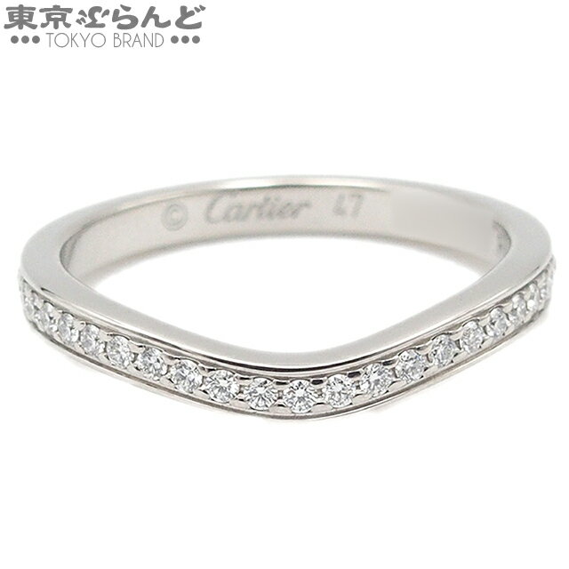 ʲġۥƥ CARTIER Х꡼ ϡե˥ƥ  ץ Pt950  47  ǥ 7...