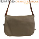 【5%クーポン♪5.2〜5.11】【決算セールπ】【返品可】エルメス HERMES バルダ 35 □P刻印 グレー シルバー金具 シッキム メッセンジャーバッグ...