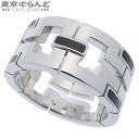 【中古】【5%クーポン♪7.14〜7.21】【夏のボーナスで買う!】【返品可】カルティエ CARTIER ドラゴンパドロック リング ホワイトゴールド K18W...