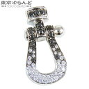 【5%クーポン♪6.1〜6.11】【返品可】フレッド FRED フォース10 ペンダント 7B0282 ホワイトゴールド K18WG ダイヤモンド ブラックダイ...