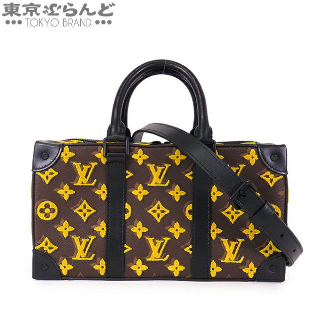 【2024年4月度月間優良ショップ】【返品可】ルイヴィトン LOUIS VUITTON スピーディ ソフトトランク M45025 モノグラムタフタージュ 2way ショルダーバッグ ハンドバッグ メンズ[送料無料] 【中古】 101712678