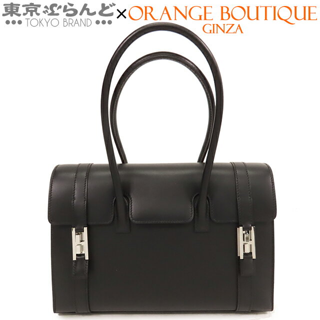 【5%クーポン 5.23～6.2】【2024年4月度月間優良ショップ】【返品可】エルメス HERMES ドラッグ 2 27 H刻印 黒 ブラック シルバー金具 シャモニー ハンドバッグ レディース[送料無料] 【中古】…