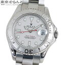 【返品可】保証書付き ロレックス ROLEX ヨットマスター ロレジウム 168622 A番 プラチナ SS Pt オイスターブレス 腕時計 ユニセックス 自動...