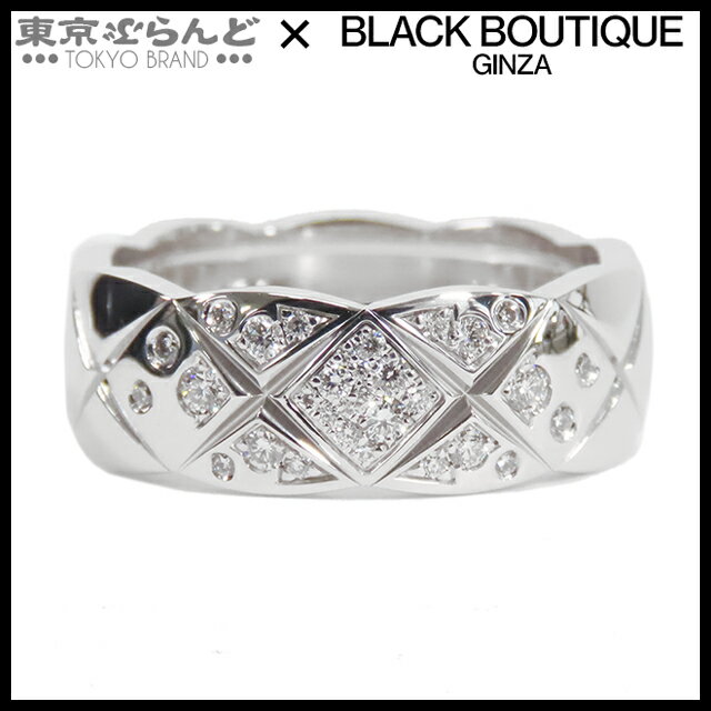 【返品可】シャネル CHANEL ココクラッシュ コレクション リング ミディアム J10865 ホワイトゴールド K18WG ダイヤモンド 9.5号相当 50 指輪 レディース 仕上済 [送料無料] 【中古】 101771581のサムネイル