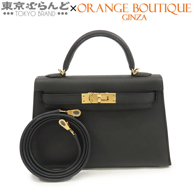 【中古】【返品可】エルメス HERMES ミニケリー 2 B刻印 黒 ブラック ゴールド金具 エプソン 外縫 2WAY ハンドバッグ ショルダーバッグ レディース 展示未使用品 [送料無料] 101747283のサムネイル