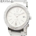 【2024年4月度月間優良ショップ】【返品可】ブルガリ BVLGARI ブルガリブルガリ BB38SS AUTO ホワイト SS 腕時計 メンズ 自動巻き 仕上済 [送料無料] 【中古】 101693384