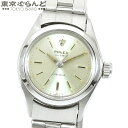 【返品可】ロレックス ROLEX オイスタープレシジョン 6410 14番台 シルバー SS リベットブレス アンティーク 腕時計 レディース 手巻式 OH済 仕上済 送料無料 【中古】 101685287