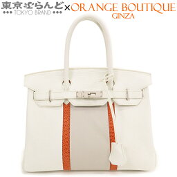 【2024年4月度月間優良ショップ】【返品可】エルメス HERMES バーキン クラブ 30 □O刻印 白 ホワイトxパールグレーxサンギーヌ シルバー金具 トリヨン リザード ハンドバッグ レディース[送料無料] 【中古】 101717987