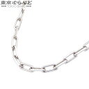 【返品可】カルティエ CARTIER サントス ドゥ カルティエ ネックレス ホワイトゴールド K18WG チェーン ネックレス ユニセックス 仕上済 [送料無...