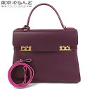 【5%クーポン♪5.2〜5.11】【決算セールπ】【返品可】デルボー DELVAUX タンペート MM パープル レザー 2WAY ショルダーバッグ ハンドバッ...