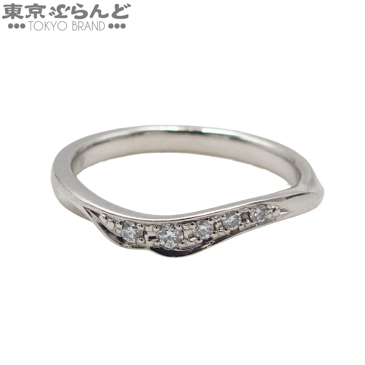 【5%クーポン♪3.14〜3.26 1:59】【中古】【返品可】俄 NIWAKA 唐花 レディース Pt950 ダイヤモンド 8号相当 プラチナ 仕上済 [送料無料]【ポイント5倍●3.14〜3.26 1:59】 101846292