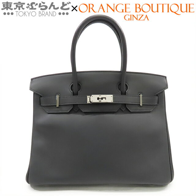 【中古】【返品可】エルメス HERMES バーキン30 レディース ハンドバッグ スイフト □K刻印 グラファイト シルバー金具 [送料無料] 101835494のサムネイル
