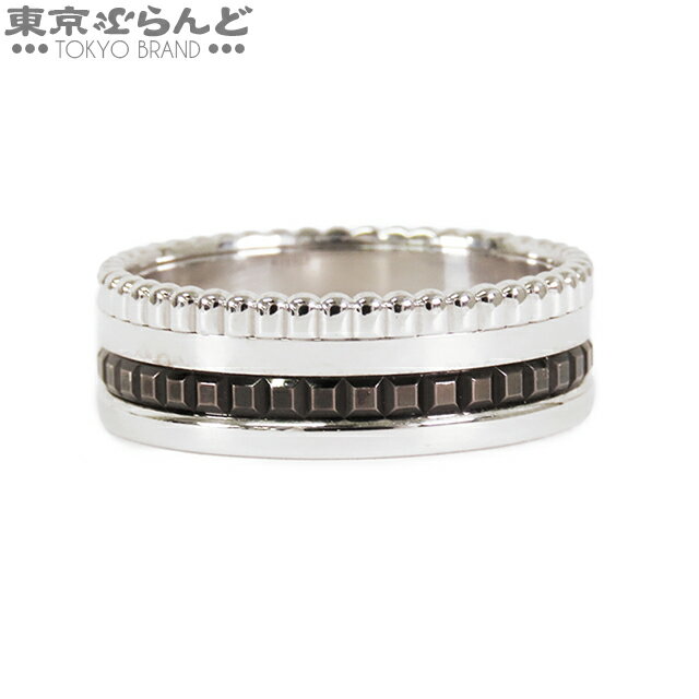 【5%クーポン♪11.29〜12.11】【返品可】ブシュロン Boucheron キャトル ブラック リング スモール JRG01790 ホワイトゴールド K18WG ブラックPVD 16号相当 56 指輪 ユニセックス 仕上済 [送料無料] 【中古】【ポイント10倍●11.29〜12.11】24XMAS 101737999のサムネイル