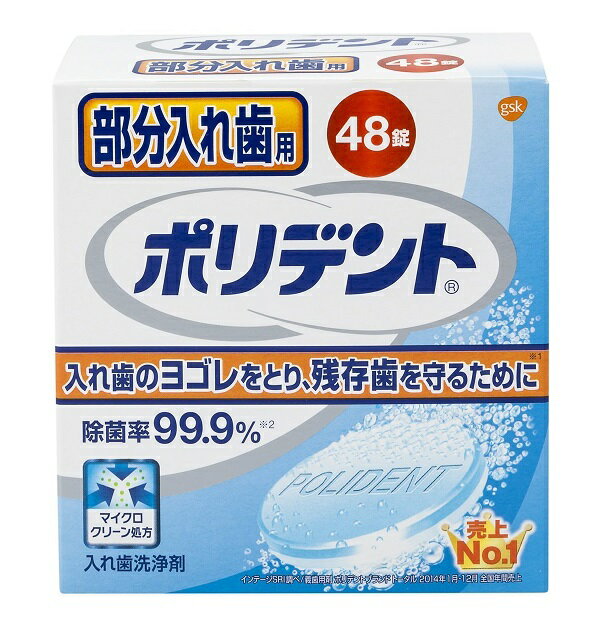 アース製薬 部分入歯用 ポリデント 48錠