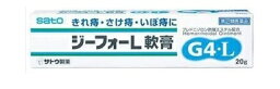 【第(2)類医薬品】 佐藤製薬 ジーフォーL 軟膏 20g 【送料込/メール便発送】