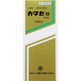 【第3類医薬品】全薬工業 カタセ錠　450錠