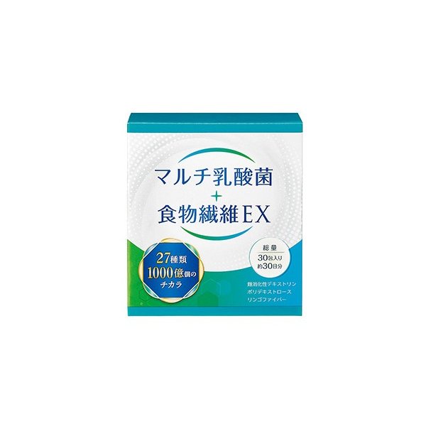 エフエムジー&ミッション マルチ乳酸菌＋食物繊維EX 2g×30包 (約30日分) / AVON エイボン 