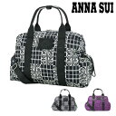 【SALE】アナスイ ボストンバッグ レディース ジャーニー 316300 ANNA SUI | ショルダーバッグ 花柄 総柄[即日発送]