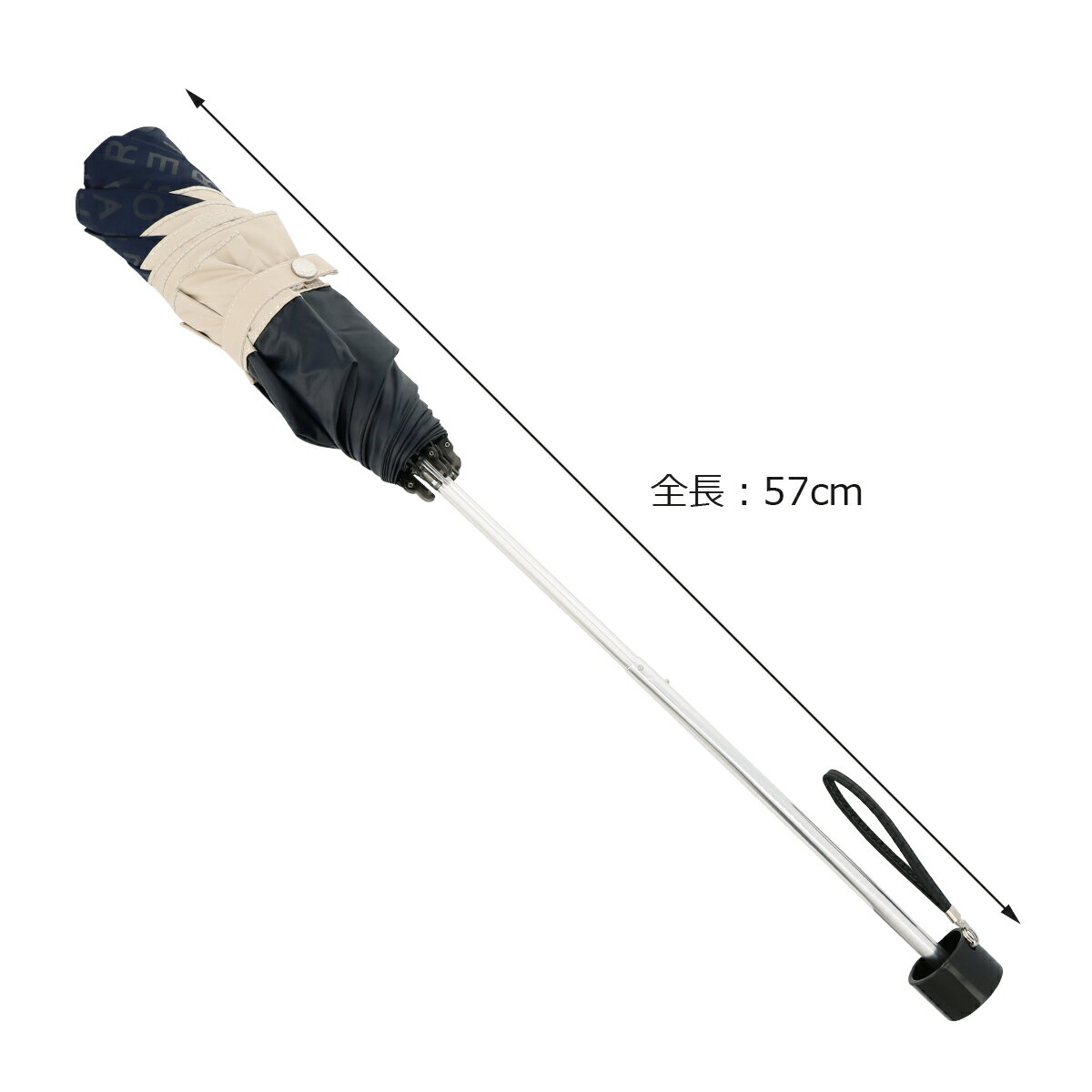 シャルルジョルダン 折りたたみ傘 レディース 17067 CHARLES JOURDAN | 晴雨兼用 雨傘 日傘 UVカット 遮蔽率99％ 遮光率99％ 遮熱 無地 [bef] ブランド[即日発送]