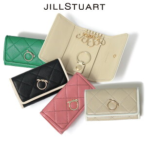 ジルスチュアート キーケース 5連 本革 レザー レディース JSLW2DK1 プログレス JILLSTUART キルティング 牛革[即日発送][クリスマス プレゼント]