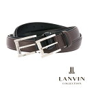 ランバンコレクション ベルト jlmb2340 LANVIN COLLECTION ビジネスベルト 中間フリー 牛革 本革 レザー メンズ