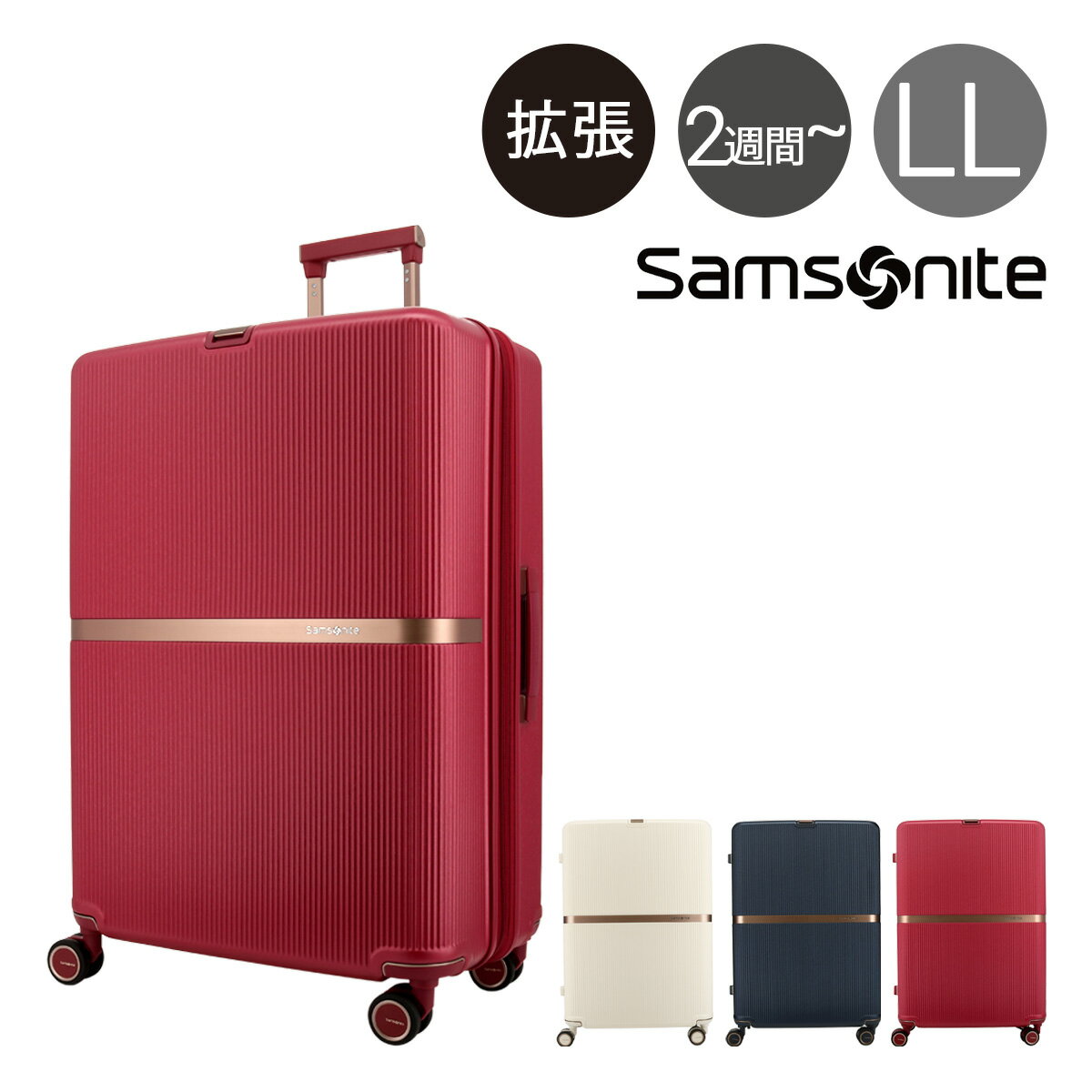 サムソナイト スーツケース 118L 75cm 