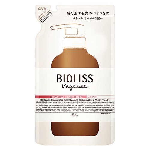 楽天TOKYO-DOplus online storeサロンスタイル ビオリス ヴィーガニー ボタニカル コンディショナー モイスト 詰替（340ml）