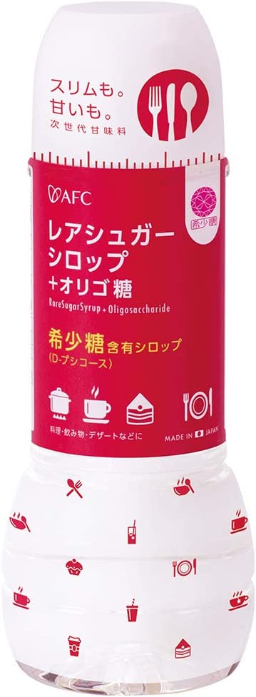 【AFC】 希少糖　（D－プシコース）レアシュガー シロップ+ オリゴ糖 400g (エーエフシー 甘味料)　希少糖含有