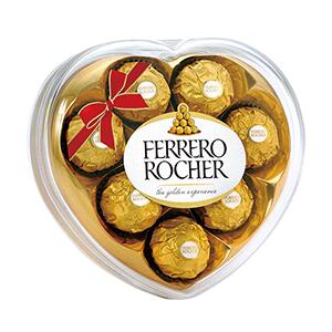 期間限定 フェレロ ロシェ ハート T-8 100g(8粒)入り プチギフトサイズ 手軽なギフトとして大活躍! チョコレート バレンタイン ホワイトデー クリスマス FERRERO ROCHER
