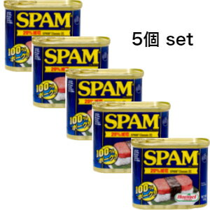Hormel SPAM 減塩340g 5缶セット スパム 減塩 ポーク ランチョンミート＜br＞ スパムレスソルト ホーメル
