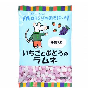 メイシーちゃんのおきにいり いちごとぶどうのラムネ(80g) 創健社 Maisy