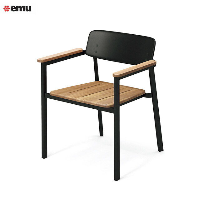 ڥꥢemuۥ㥤 -ȡSHINE ARM CHAIR-TEAK SEAT˥W600D570H780SH450AH670mm̡6kgڲȶ ǥ ե˥㡼 ߥ塼 emuŹץɡ