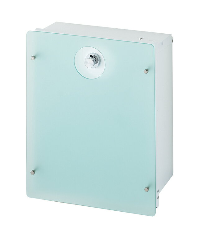 【四国化成ポスト】アルメールWF5型　化粧パネル付 （型番：AM -WF5A-WH）【本体材質：溶融亜鉛メッキ..