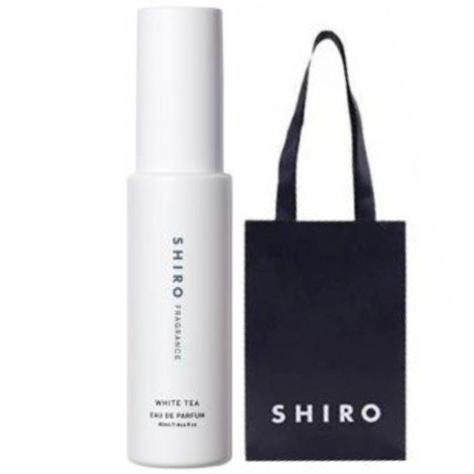 シロ オードパルファン 【手提袋付】shiro オードパルファン ●ホワイトティー● 40ml ＜フレグランス＞ WHITE TEA　香水パルファン　シロ　しろ　FRAGRANCE siro コロン ※商品は予告なくリニューアルいたします。