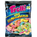 【Trolli サワー】トローリ サワー グローワーム グミ レインボーグミ お菓子 プレゼント ハロウィン ストロベリー キス グミ