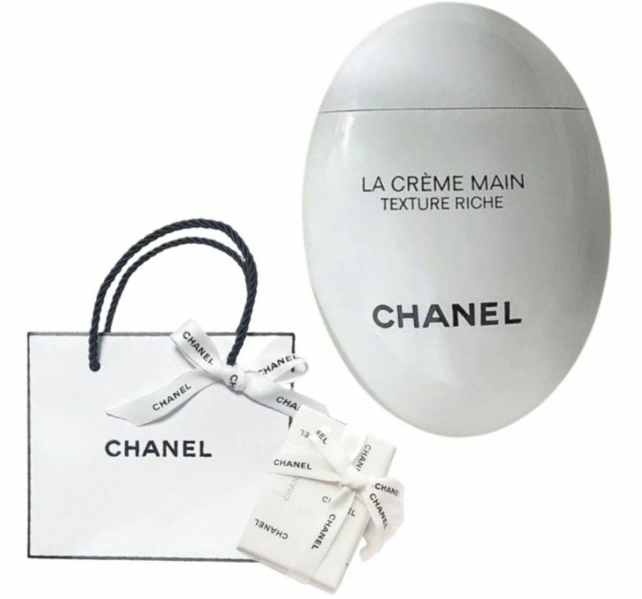 リッシュ【国内正規品・ラッピング】シャネル ハンドクリーム ラ クレーム マンリッシュ ハンドクリーム（リッチ）50ml CHANEL ホワイト