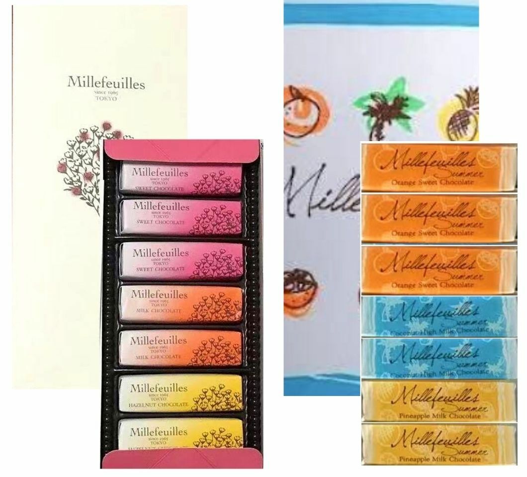 選択 送料無料【どちらか1点・7個入】BeRNE ベルン ベルンのミルフィユ/夏のミルフィユ 『7個入り』 定番 お菓子 東京土産 お中元 御中元 ミルフィーユのサムネイル