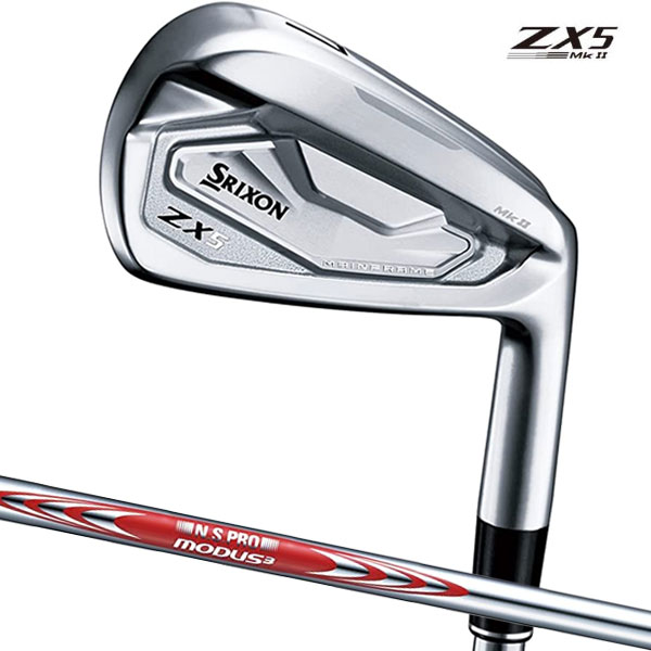 スリクソン ZX5 MkII アイアンセット N.S.PRO MODUS3 TOUR 105 DST スチールシャフト 6本( 5~ 9,PW ) セット S 右利き SRIXON 日本正規品