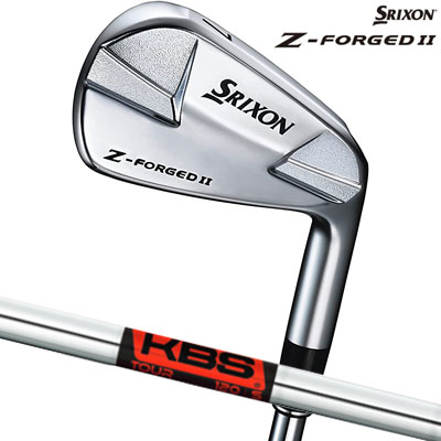 スリクソン Z-FORGEDII Zフォージド2 アイアン 6本セット(番手:#5-9、PW) KBS TOUR スチールシャフト SRIXON ダンロップ 日本正規品